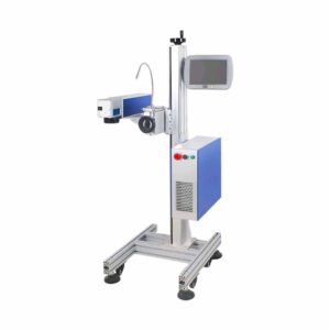 Fiber flying laser marking machine