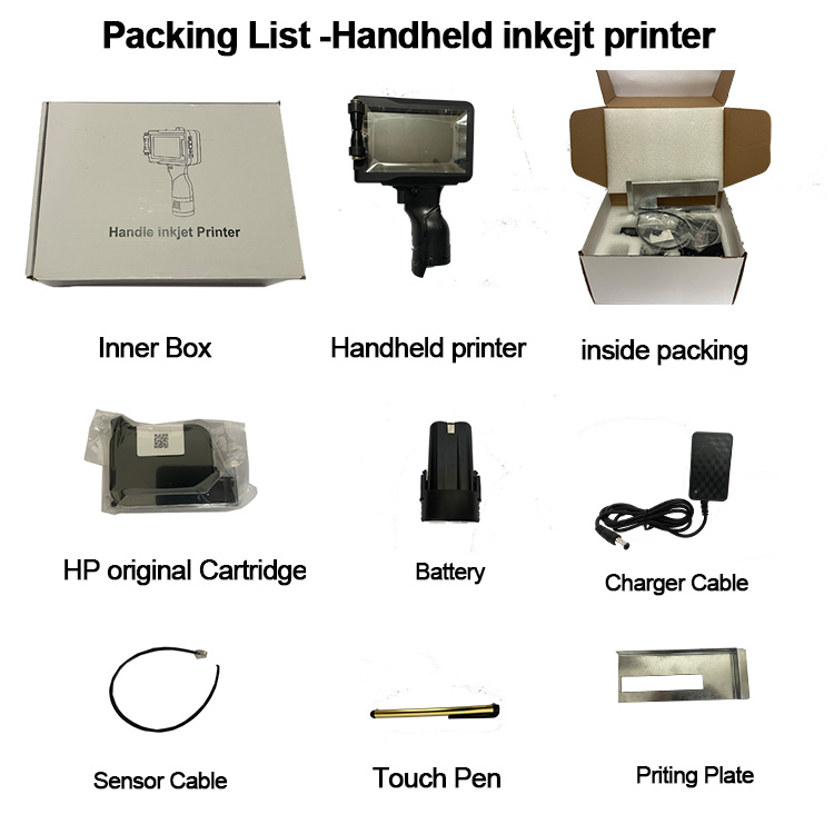 CT160 Handheld Inkjet Printer – Portable Coding & Barcode Printing Machine - Image 3